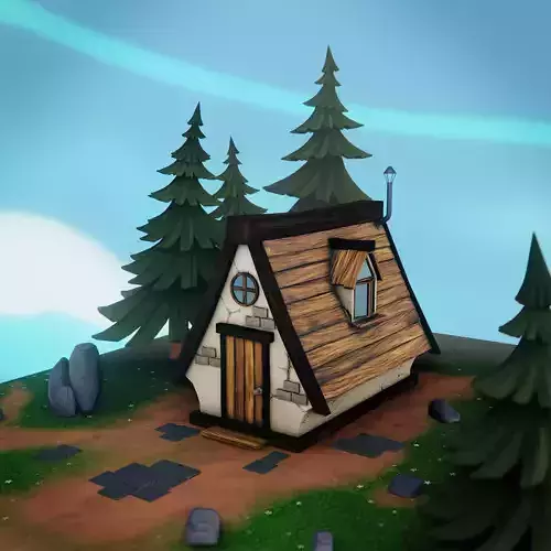 Procedural Stylized Texture Pack Wood Grass Ground and Concrete