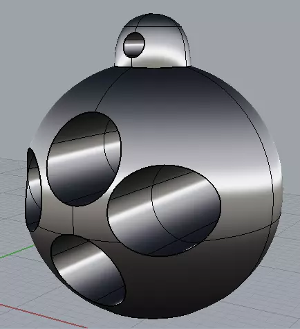 Christmas tree decor 3D print model_0