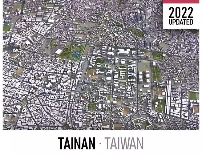 Tainan - 3D City Model