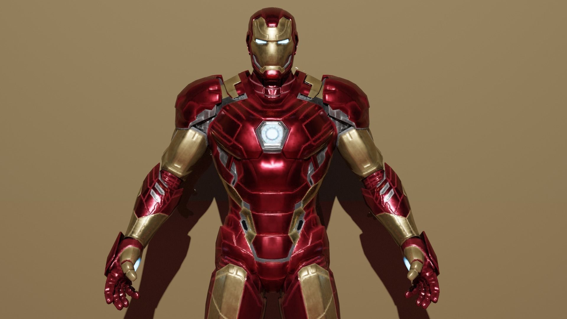 Ironman iron man 3D model_1