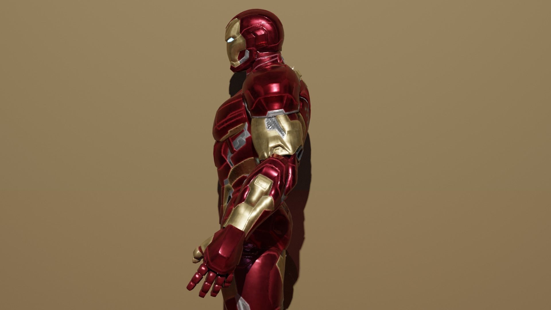Ironman iron man 3D model_3