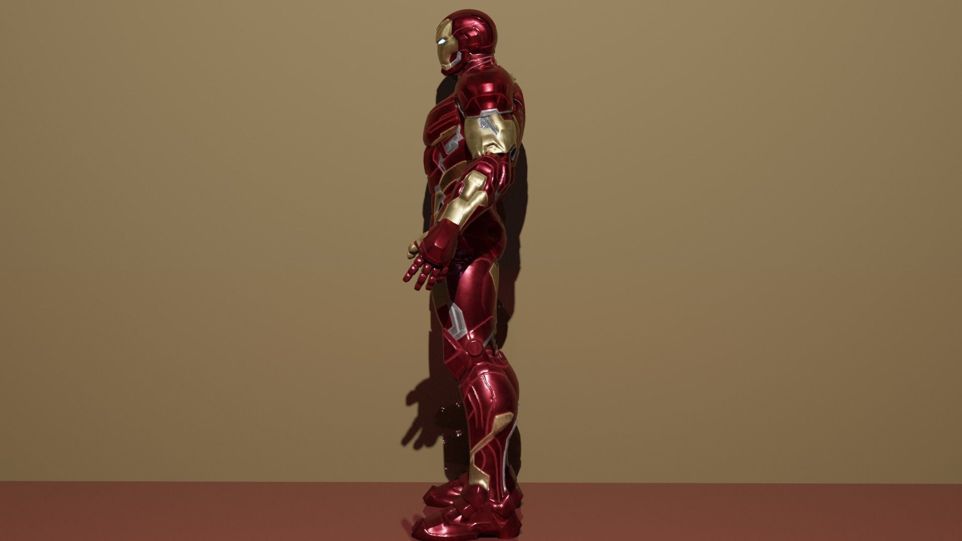 Ironman iron man 3D model_2