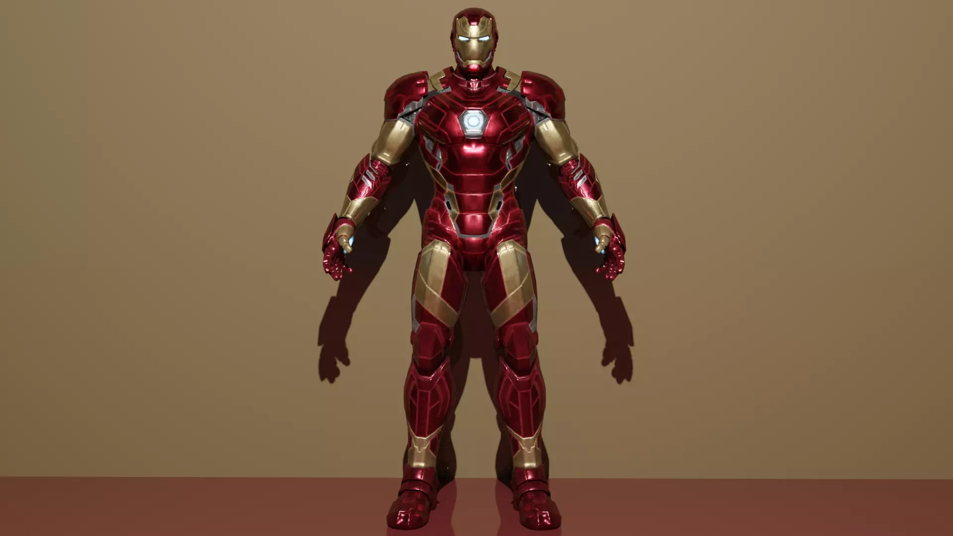 Ironman iron man 3D model_0
