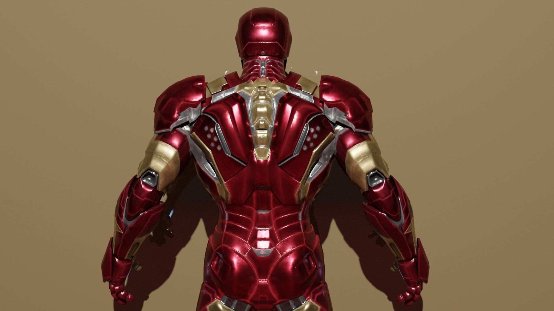 Ironman iron man 3D model_5