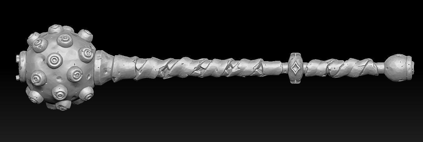 Brute weapons collection 3d print _15