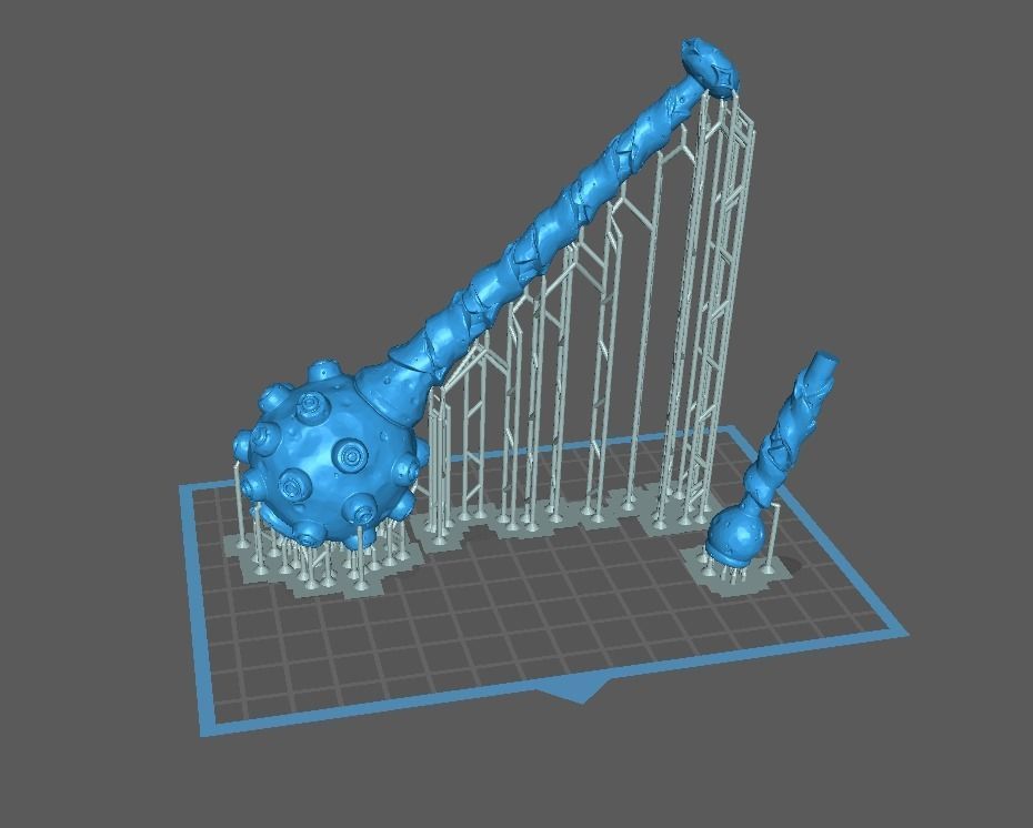 Brute weapons collection 3d print _14