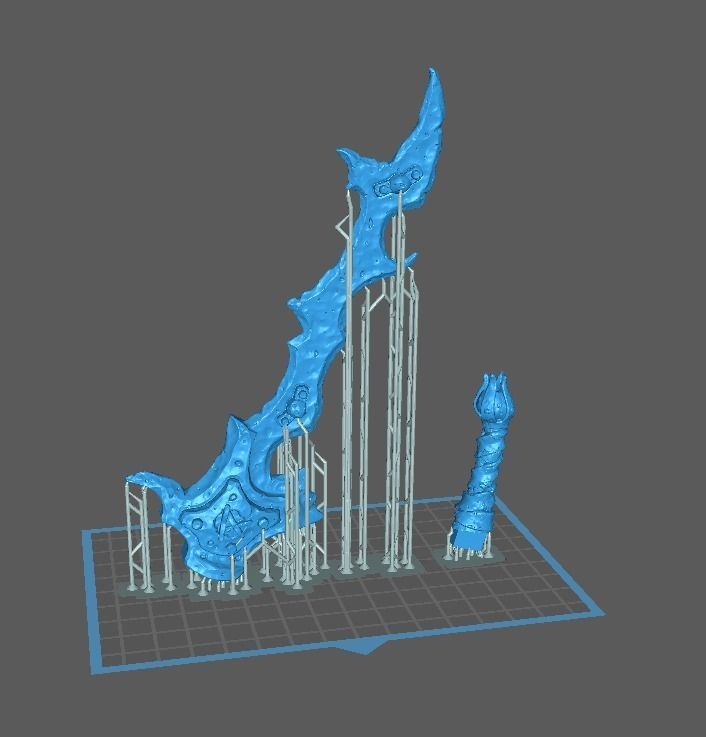 Brute weapons collection 3d print _8