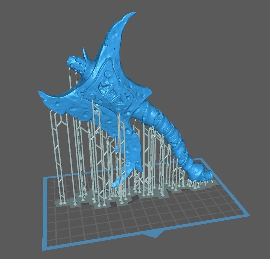 Brute weapons collection 3d print _1