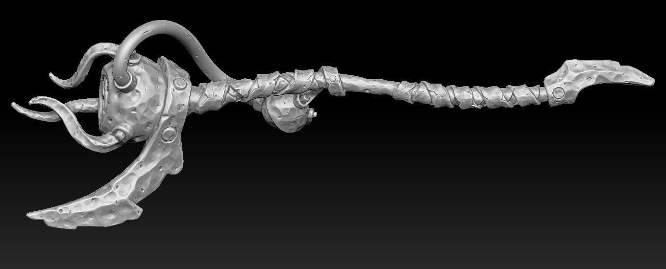 Brute weapons collection 3d print _20