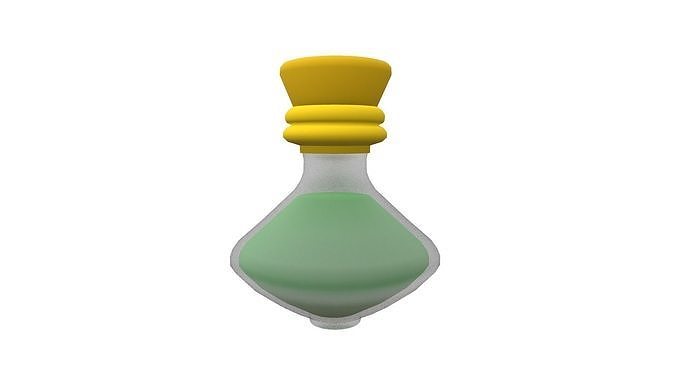 Potion 02 Low-poly 3D model