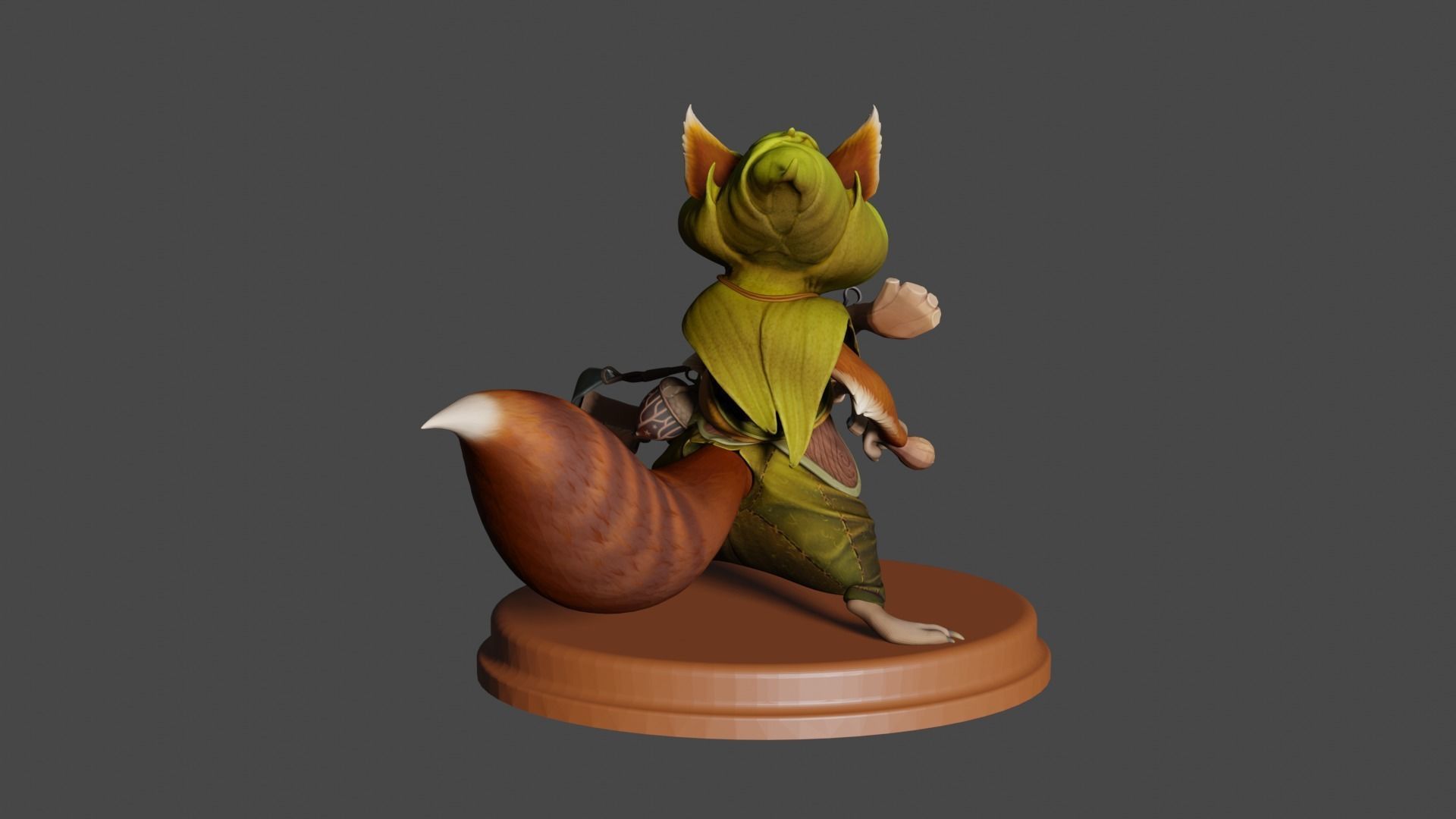 Hoodwink Printable from Dota2 3D print model_3
