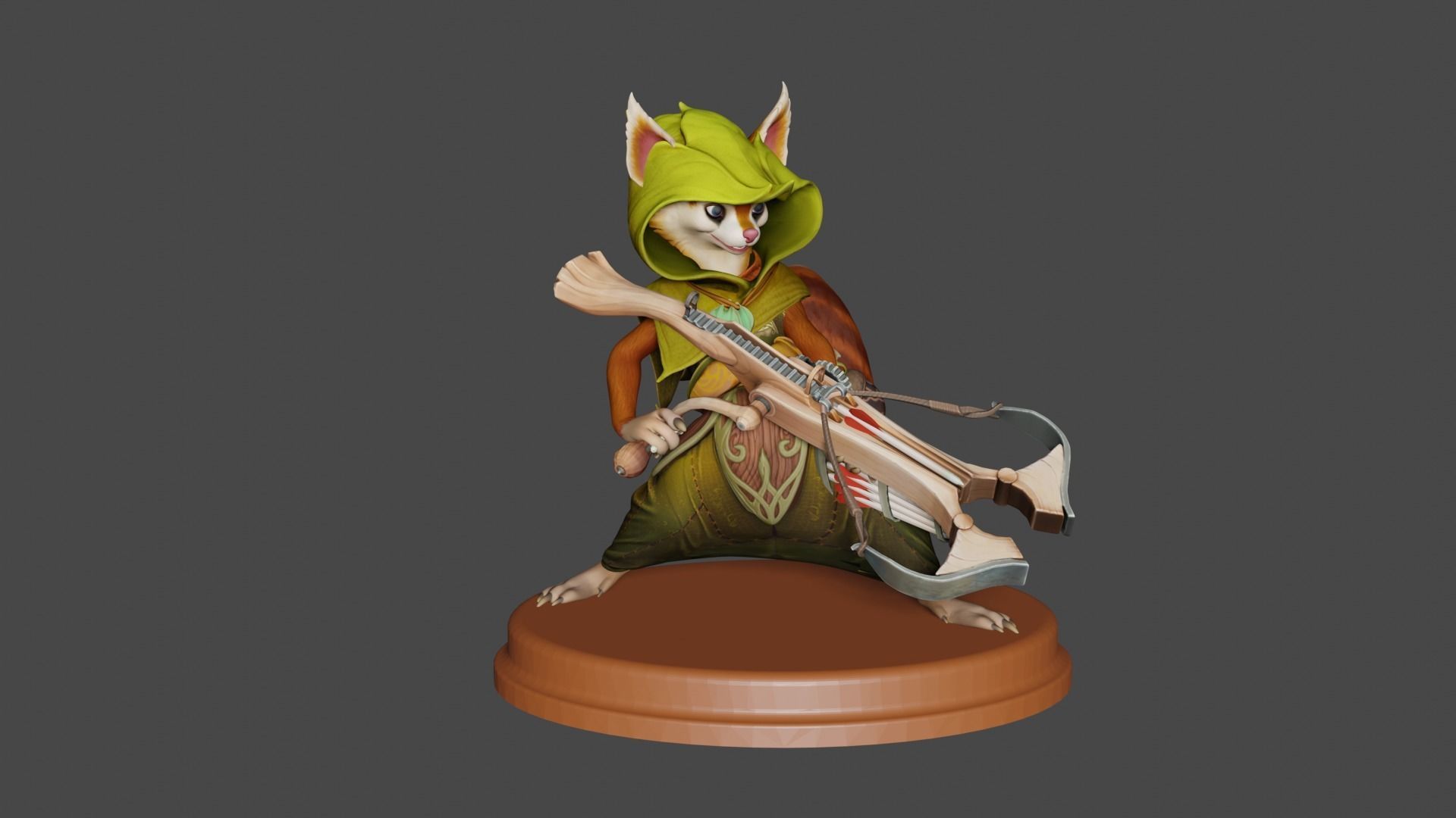 Hoodwink Printable from Dota2 3D print model_1