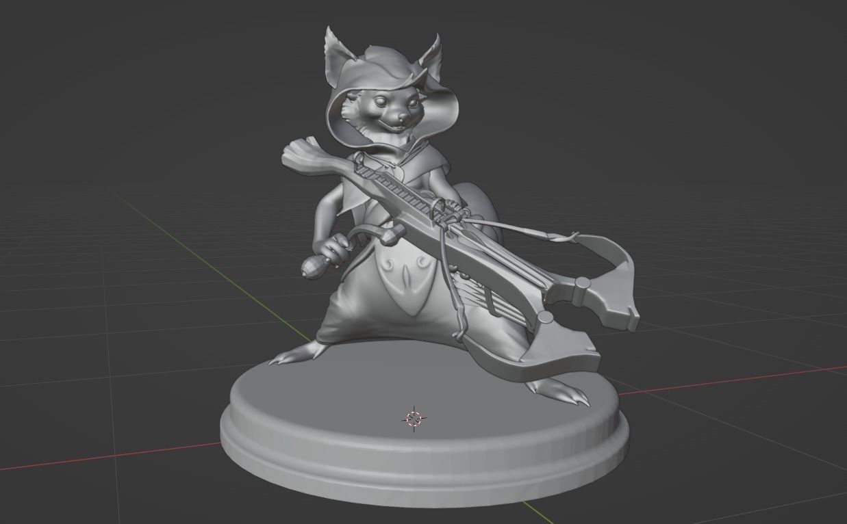 Hoodwink Printable from Dota2 3D print model_6