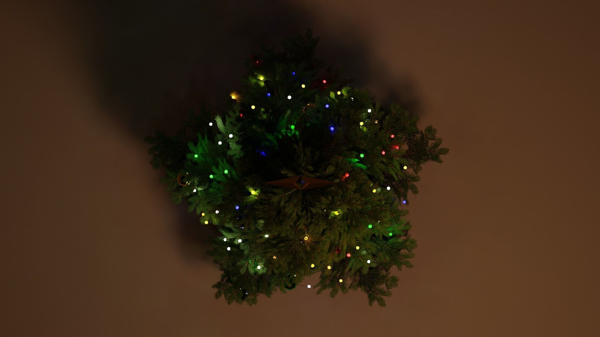 Low poly Christmas Tree - Game Ready  Low-poly 3D model_4