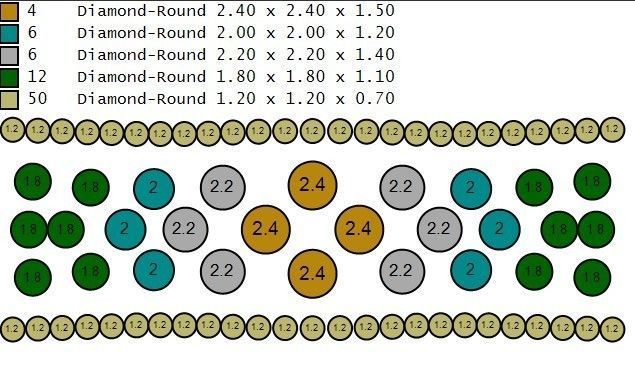 Pure Daimond And Decent Design Ring 3D printable Model  3D print model_9