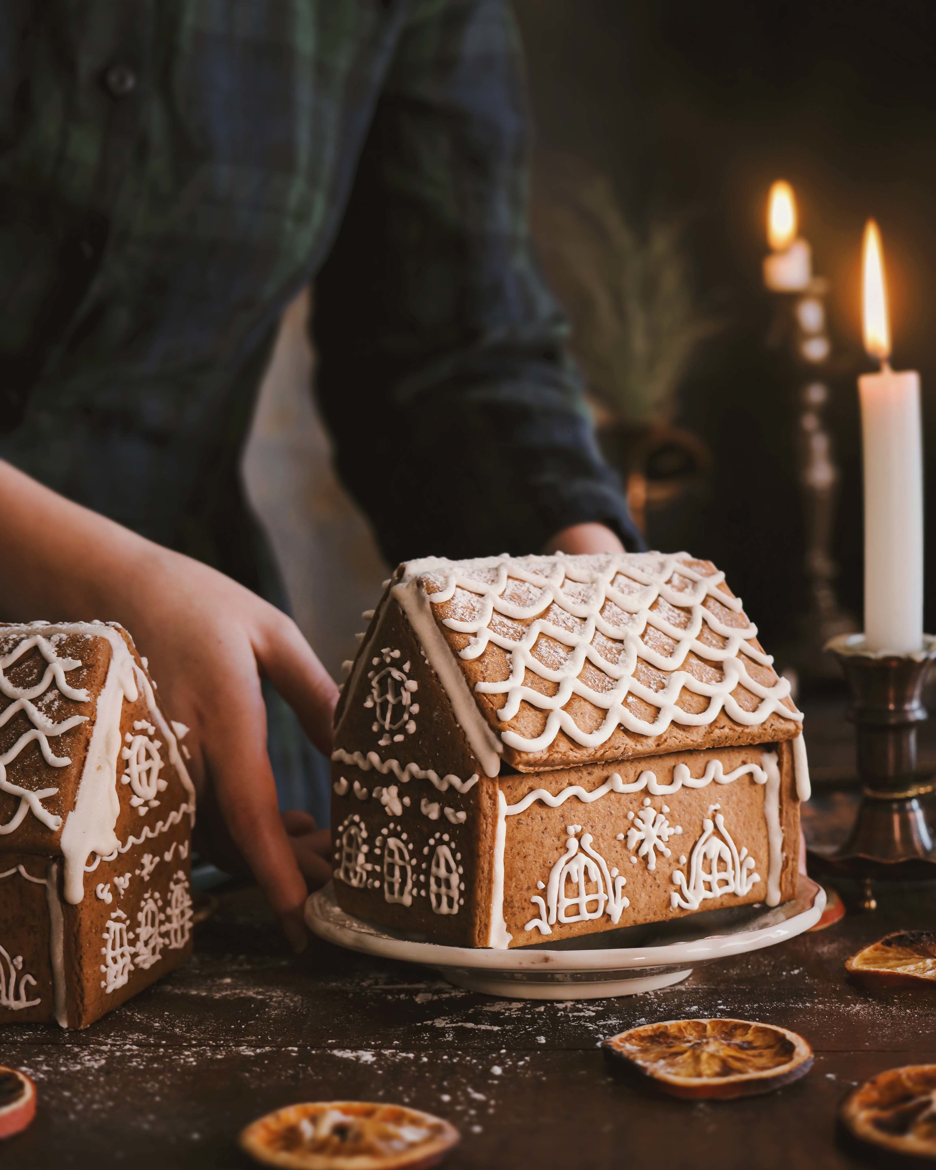 GINGERBREAD HOUSE CUTTER - CHRISTMAS COOKIE STAMP 3D print model_16