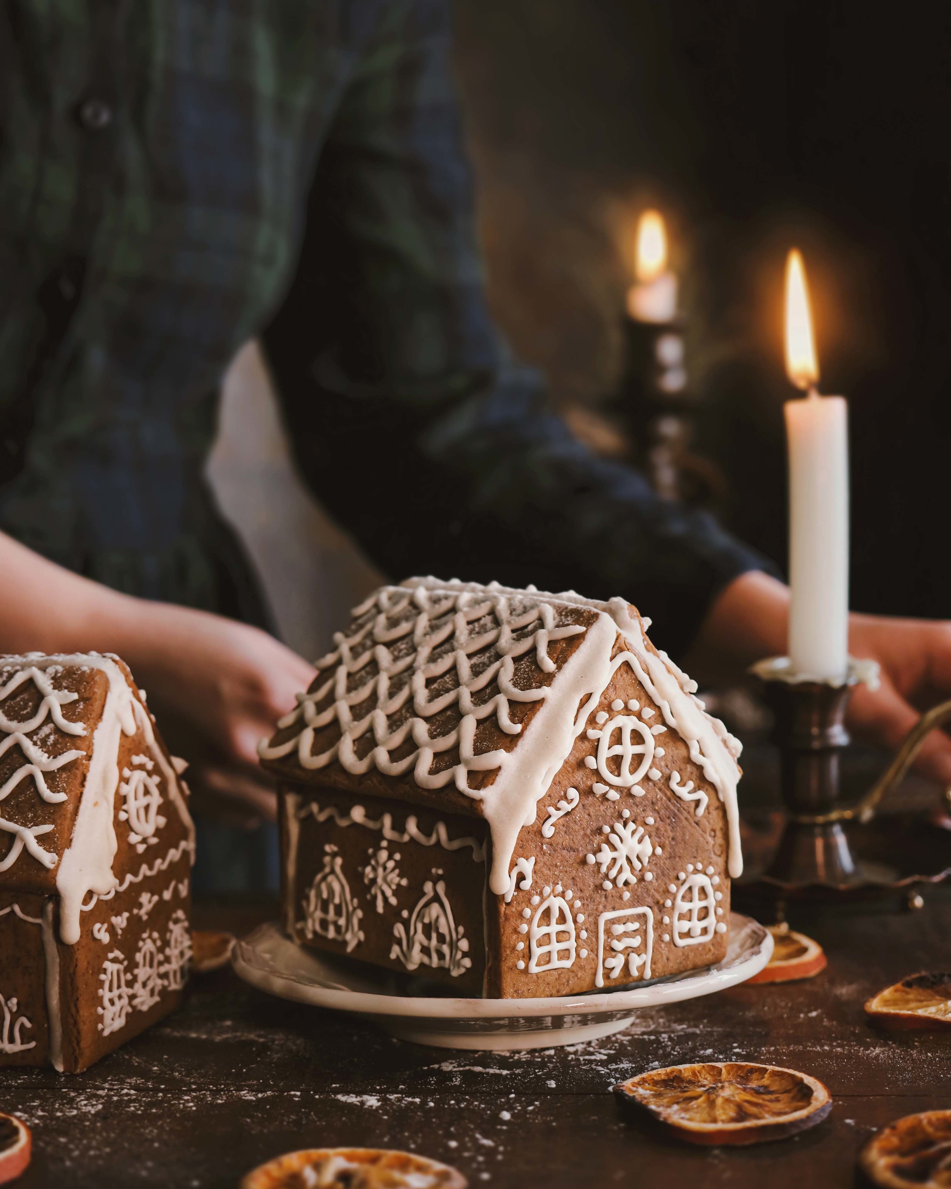 GINGERBREAD HOUSE CUTTER - CHRISTMAS COOKIE STAMP 3D print model_17