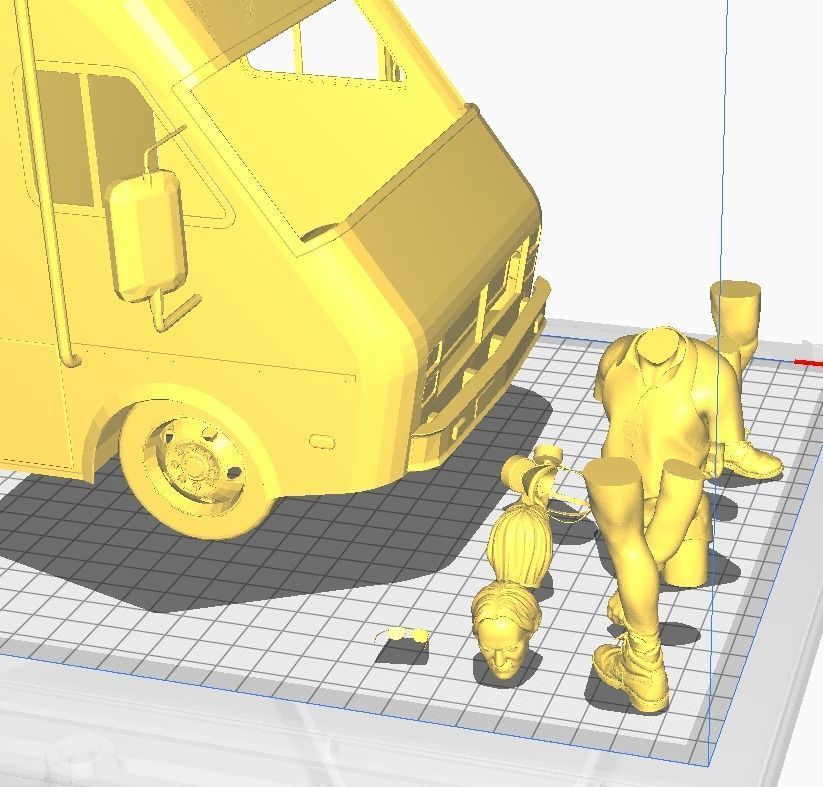 Walter White Breaking Bad Diorama 3D print model_12