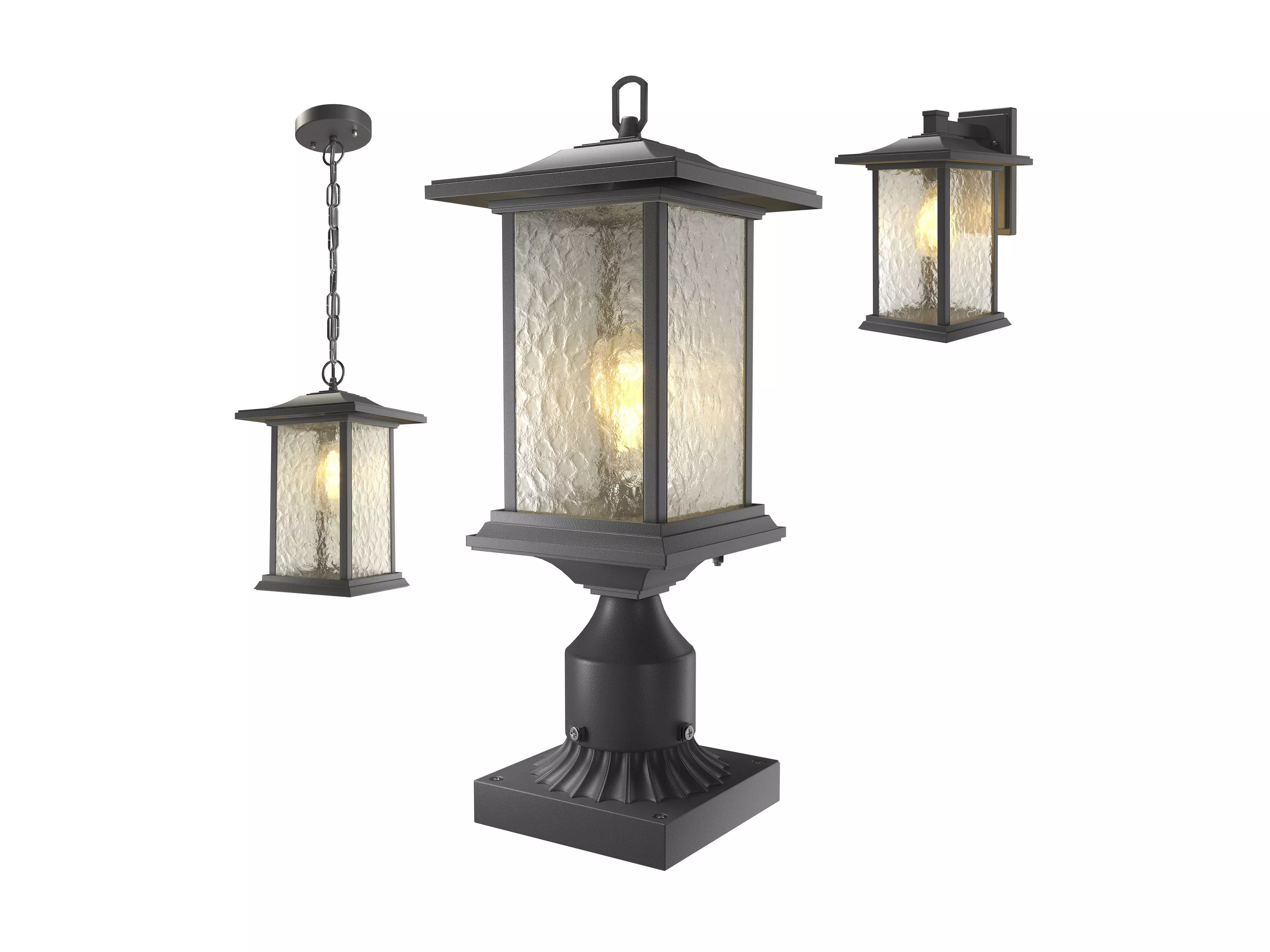 Beionxii Outdoor Pendant Lights 3D model_0