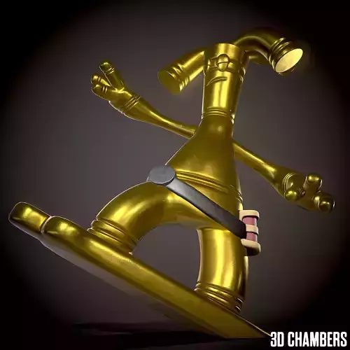 GHOLDENGO STL - POKEMON SCARLET POKEMON VIOLET 3D print model