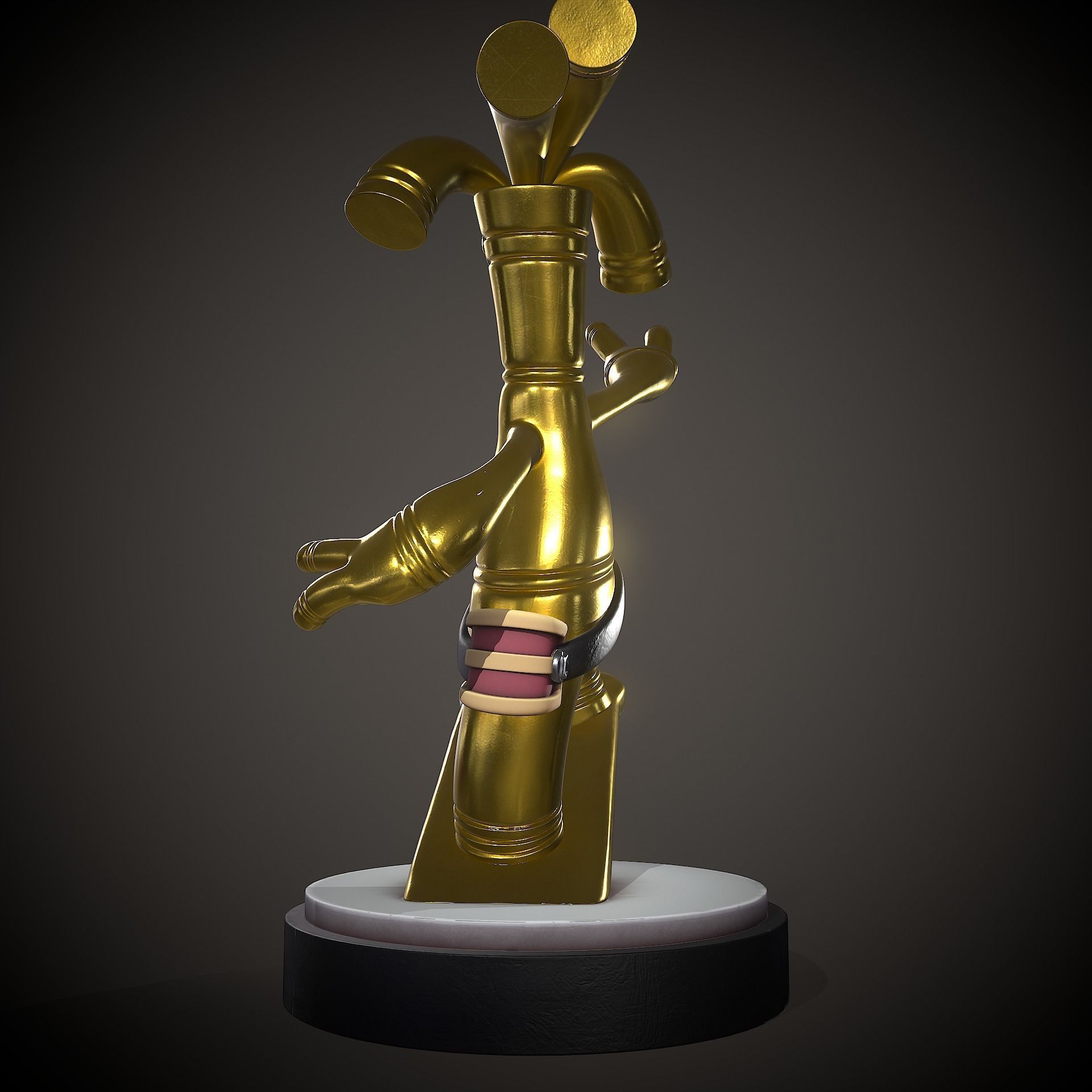 GHOLDENGO STL - POKEMON SCARLET POKEMON VIOLET 3D print model_4