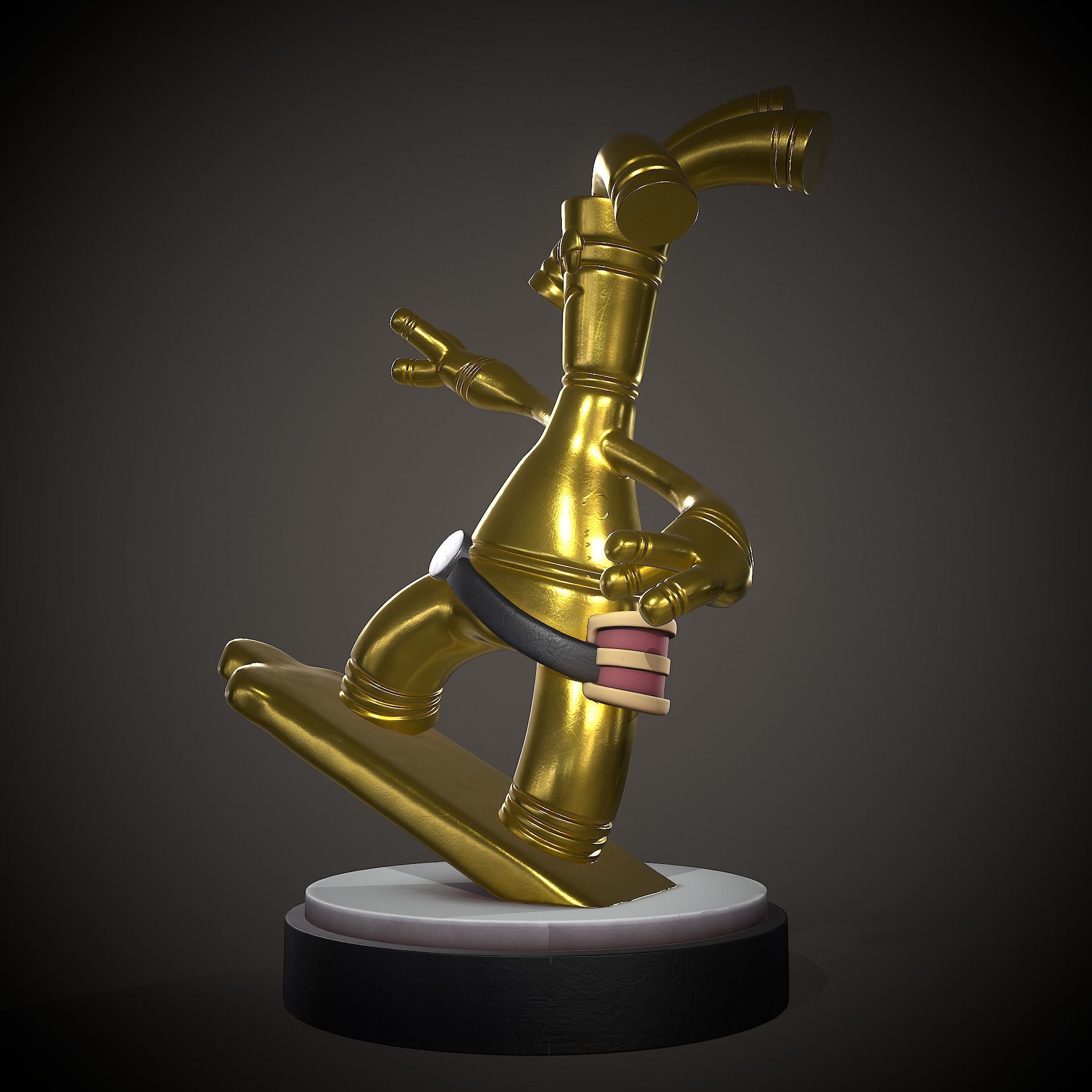 GHOLDENGO STL - POKEMON SCARLET POKEMON VIOLET 3D print model_5