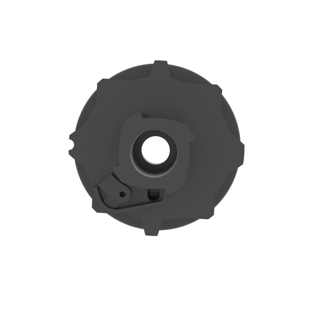 The coil starter for Husqvarna 236 3D print model_7