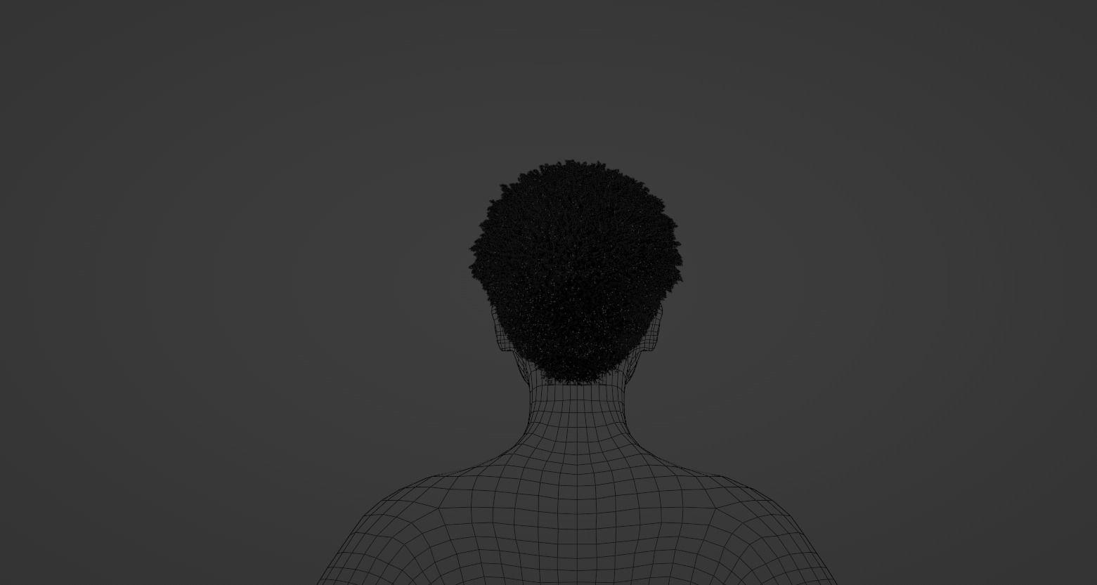Miles Hair v2  3D model_17