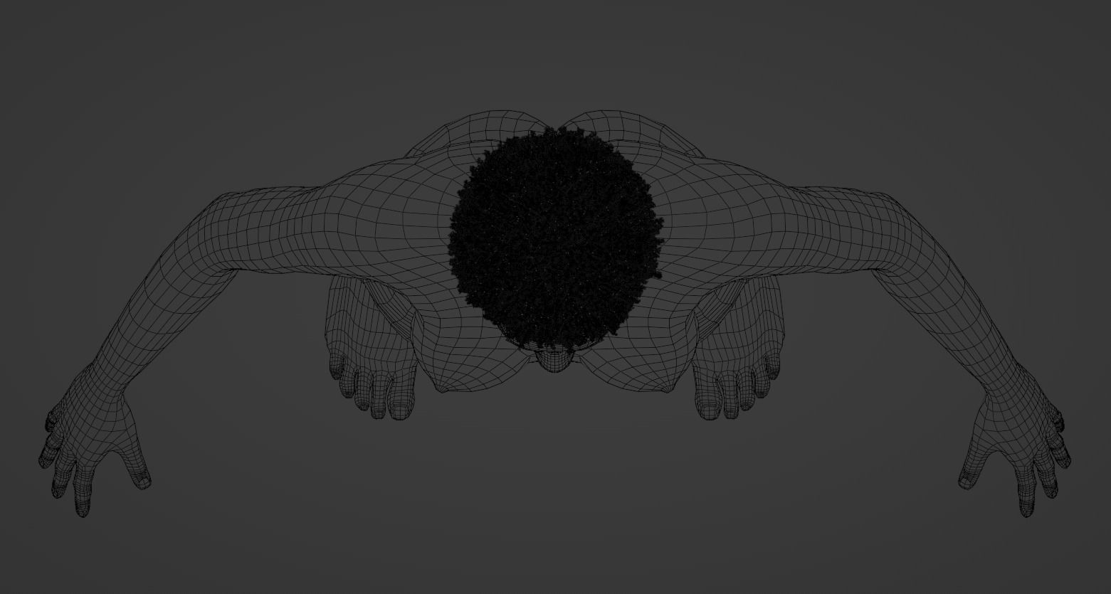 Miles Hair v2  3D model_23
