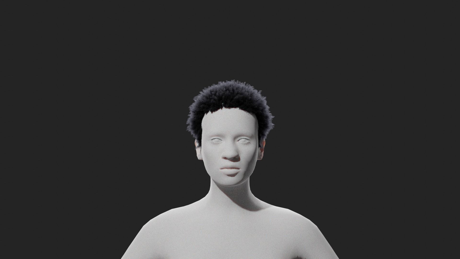 Miles Hair v2  3D model_13