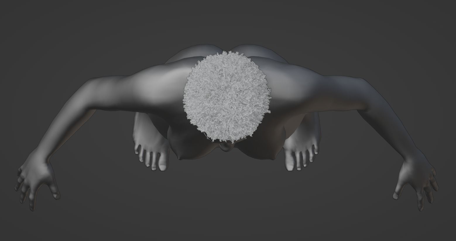 Miles Hair v2  3D model_22