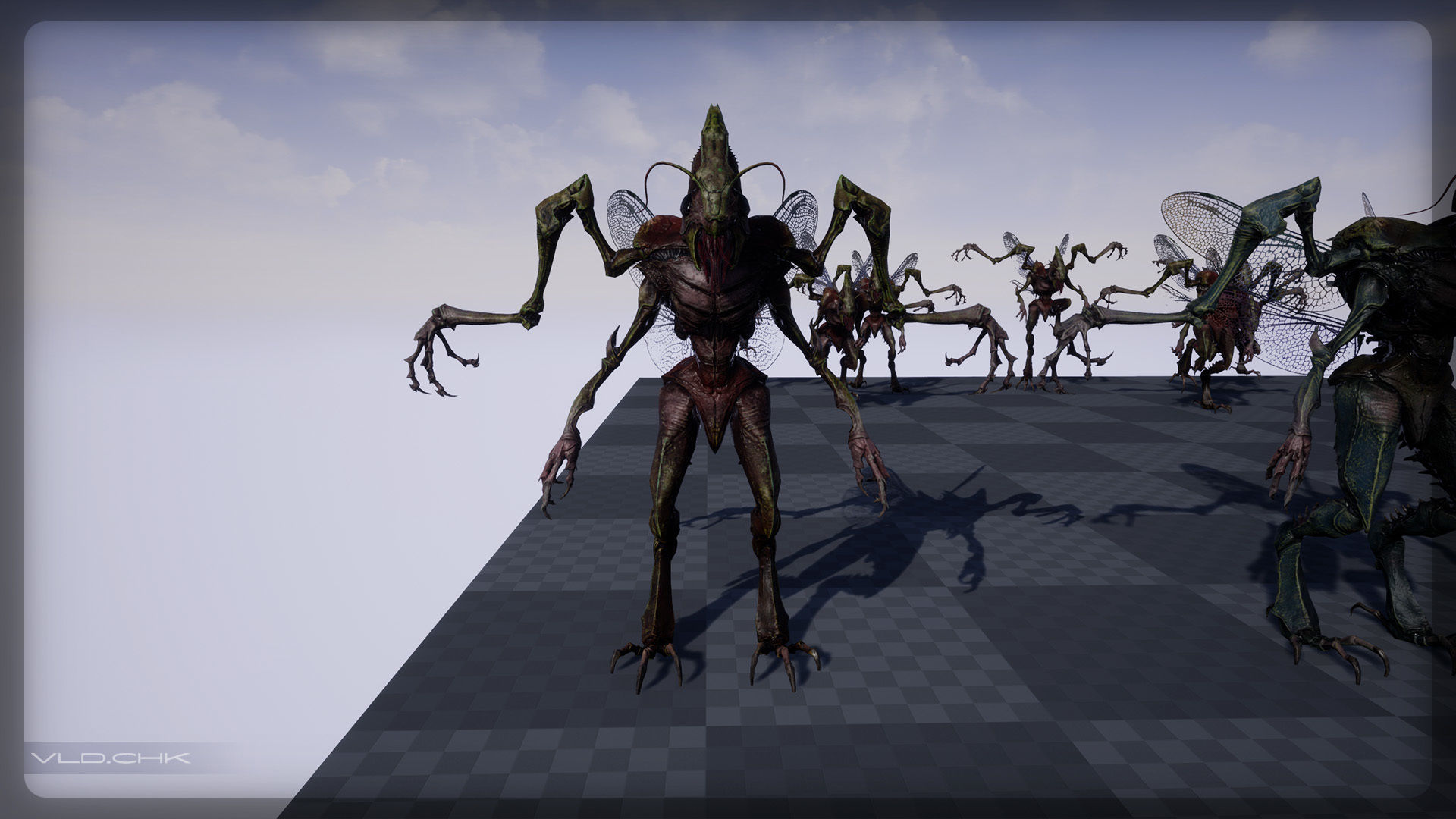 Termite - Demon Beetle Low-poly 3D model_10