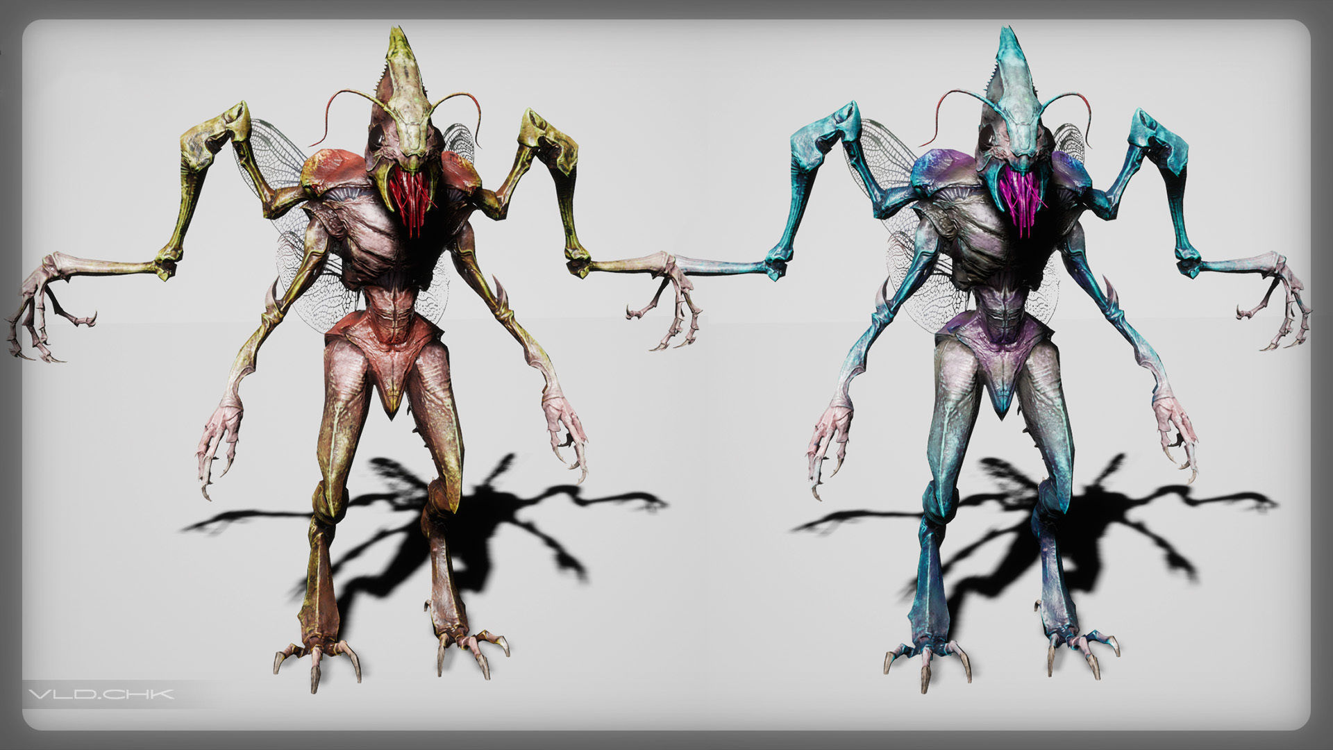 Termite - Demon Beetle Low-poly 3D model_15