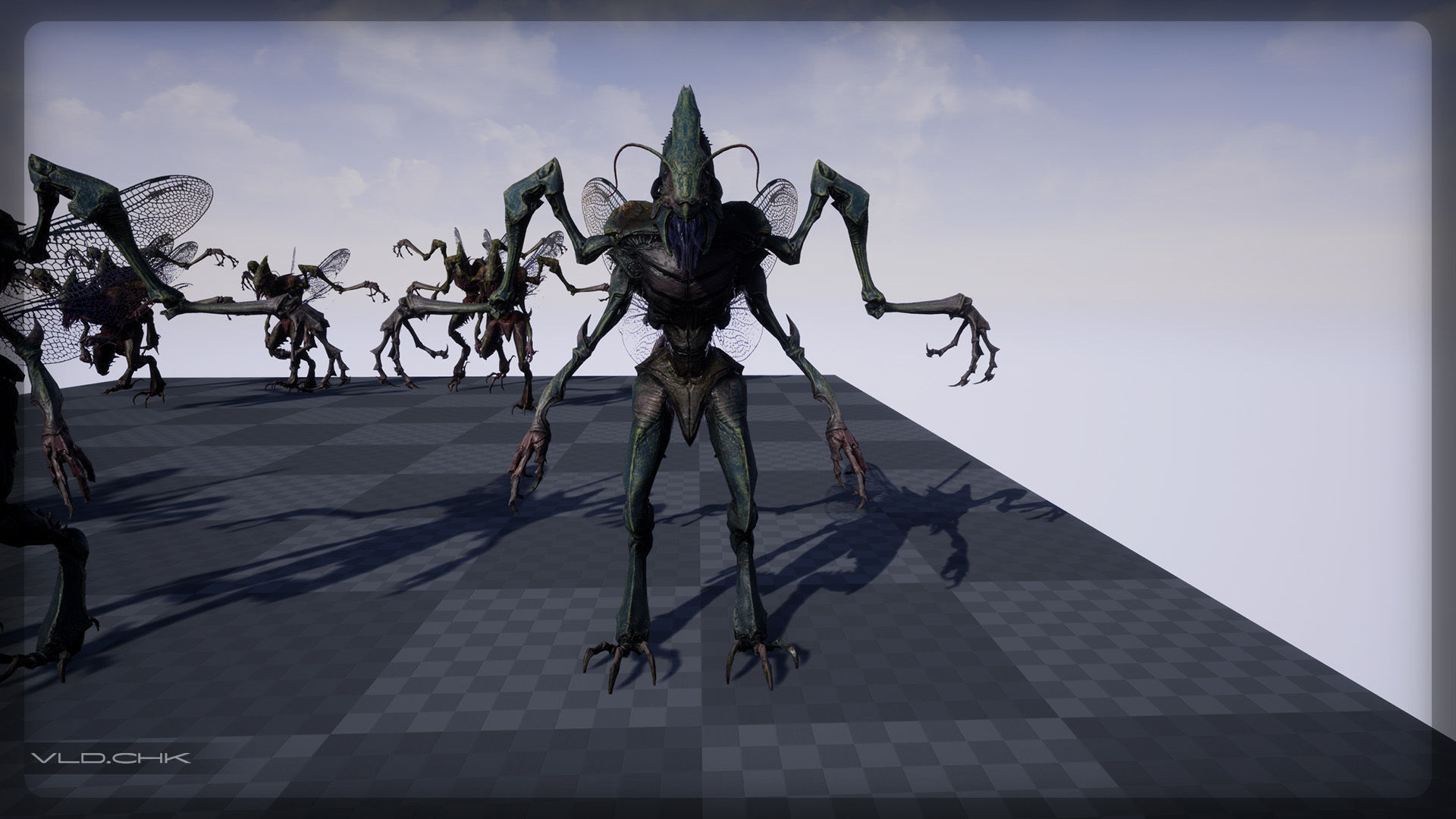 Termite - Demon Beetle Low-poly 3D model_13