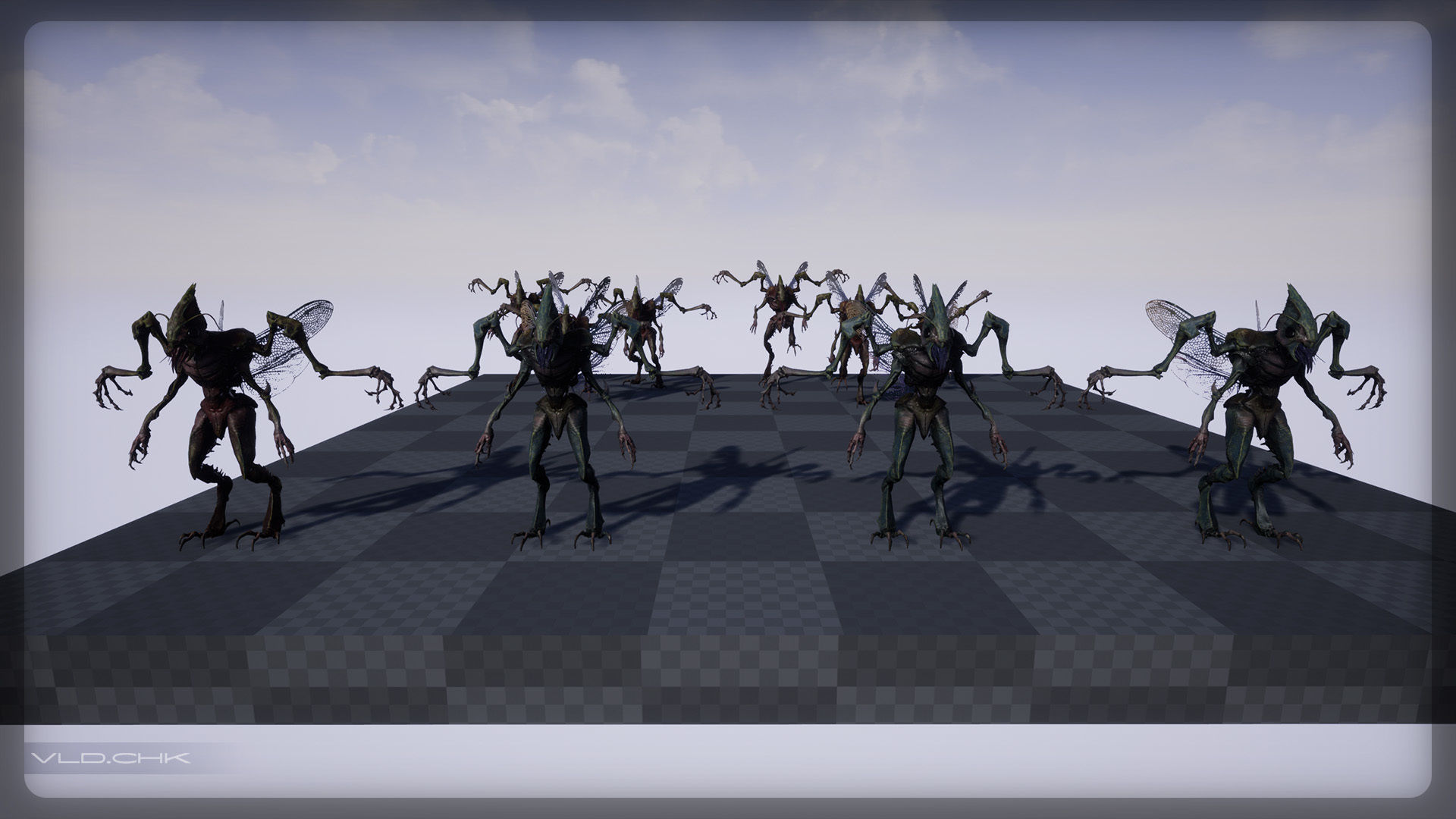 Termite - Demon Beetle Low-poly 3D model_9