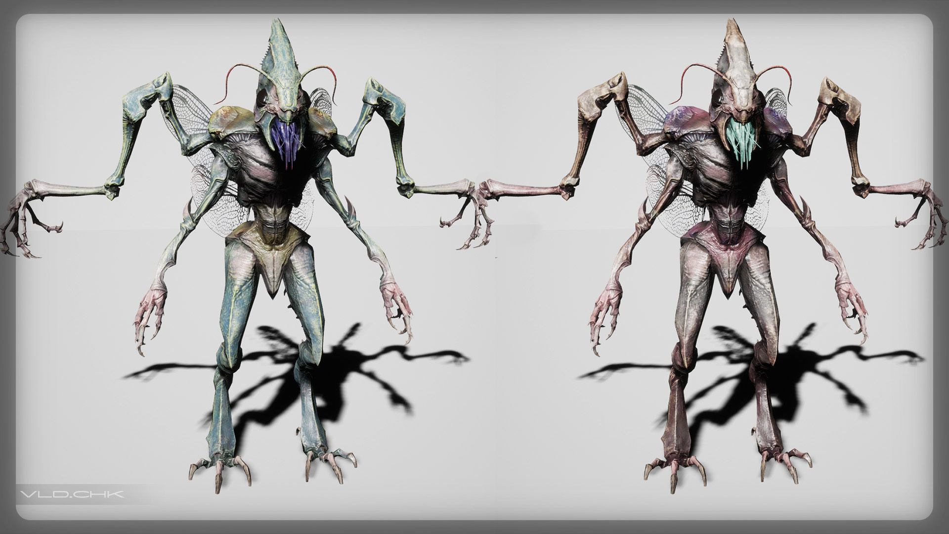 Termite - Demon Beetle Low-poly 3D model_16