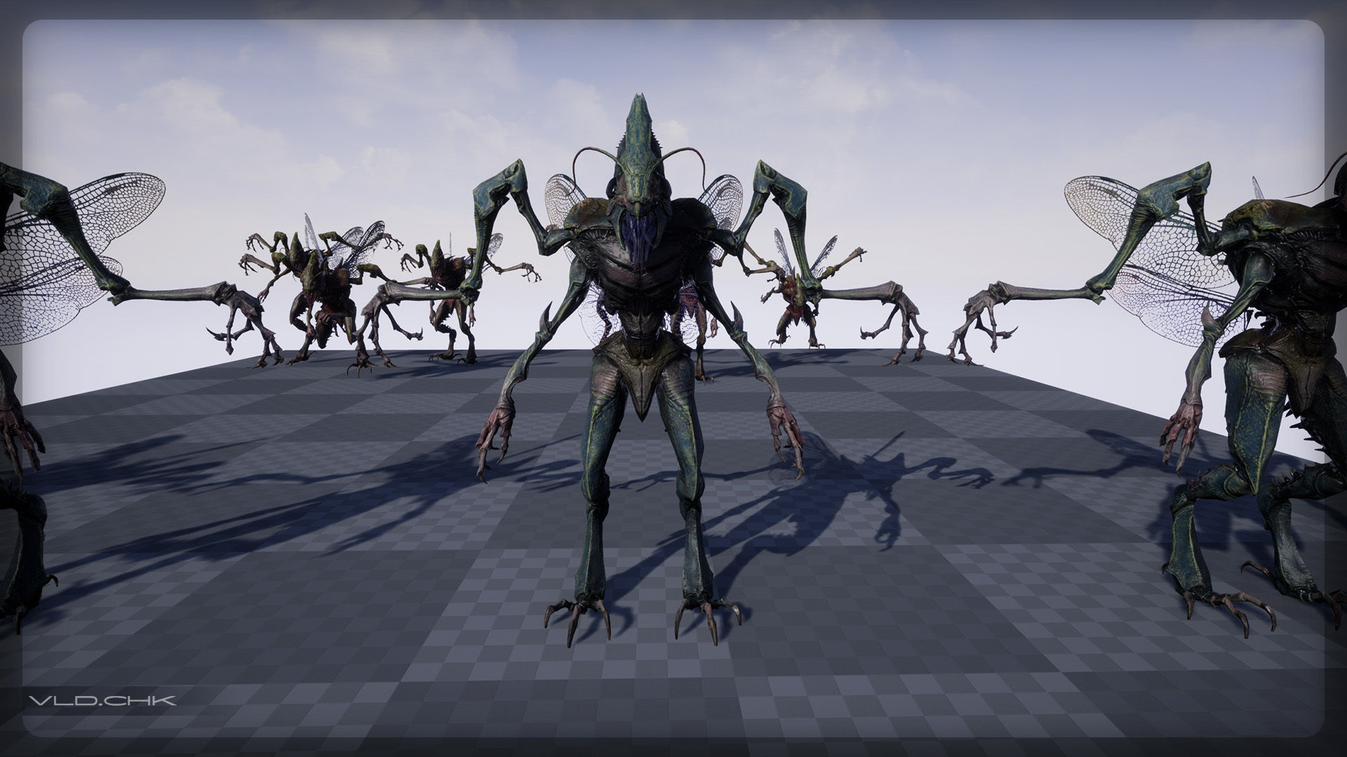 Termite - Demon Beetle Low-poly 3D model_12