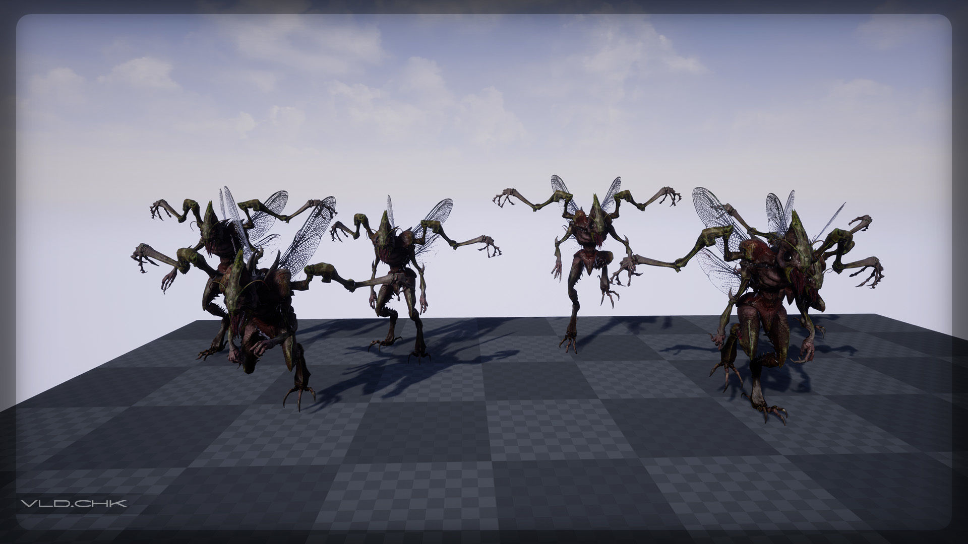 Termite - Demon Beetle Low-poly 3D model_14