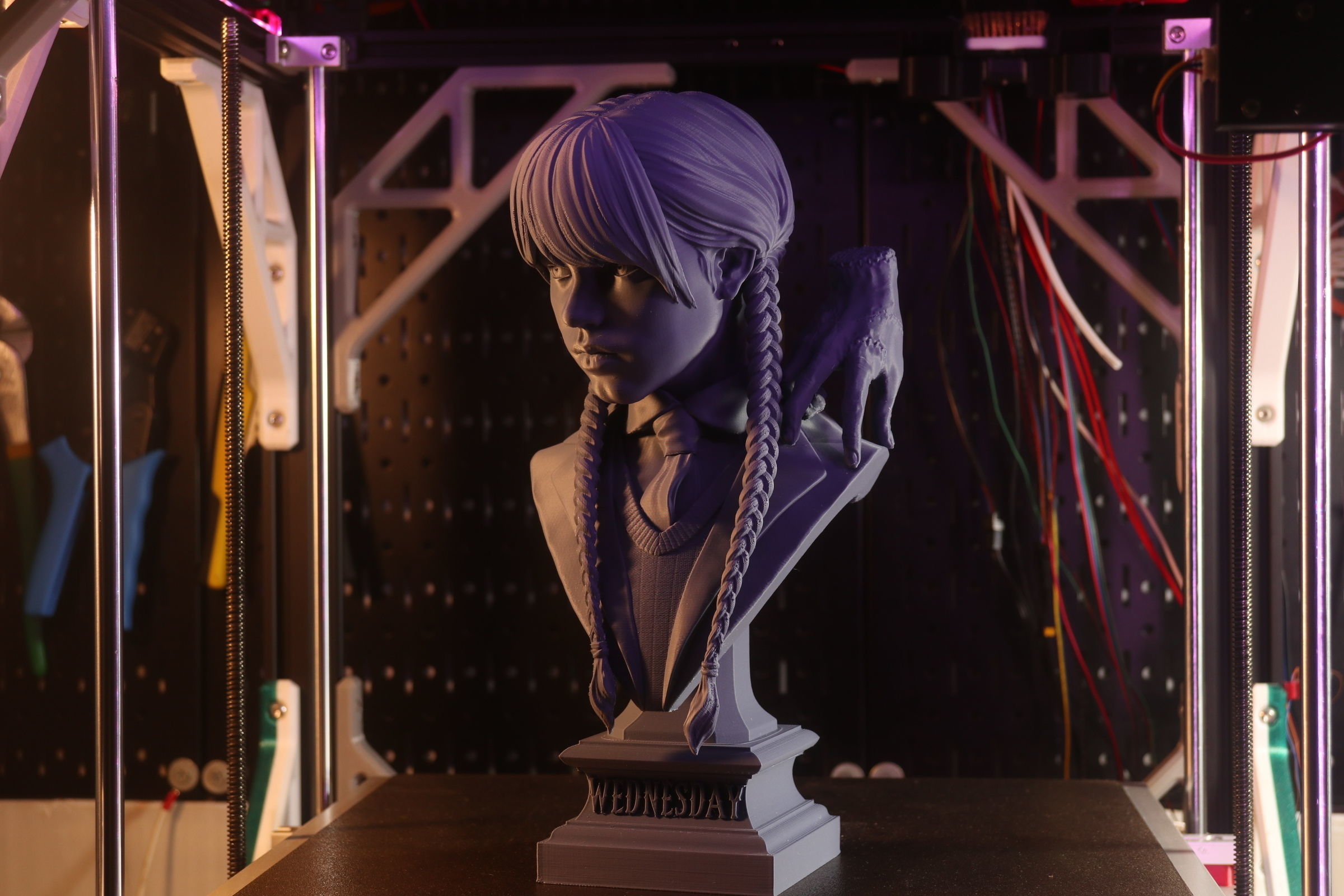 Tuesday Addams 3D print model_12