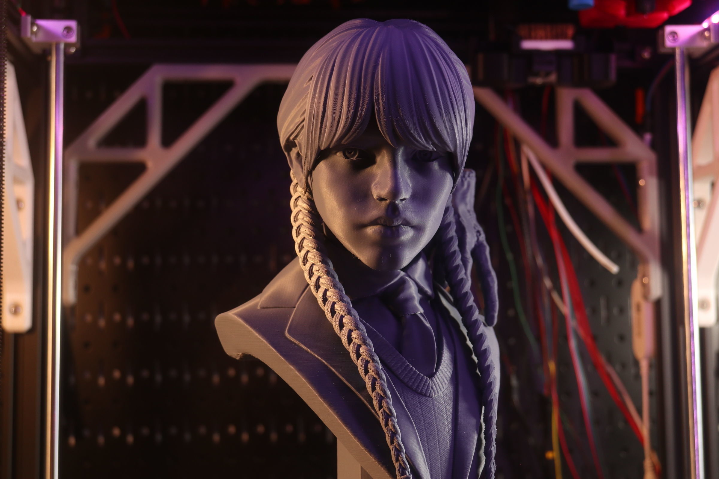 Tuesday Addams 3D print model_14