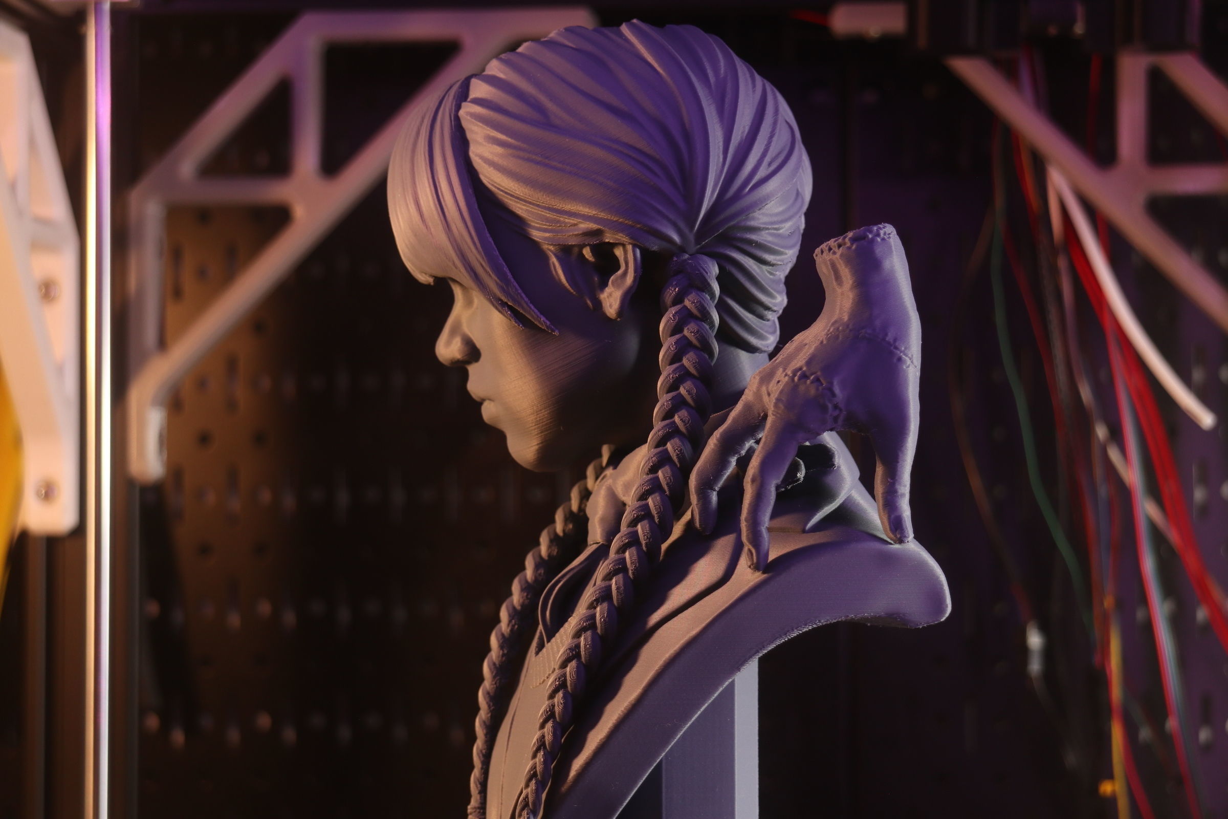 Tuesday Addams 3D print model_13