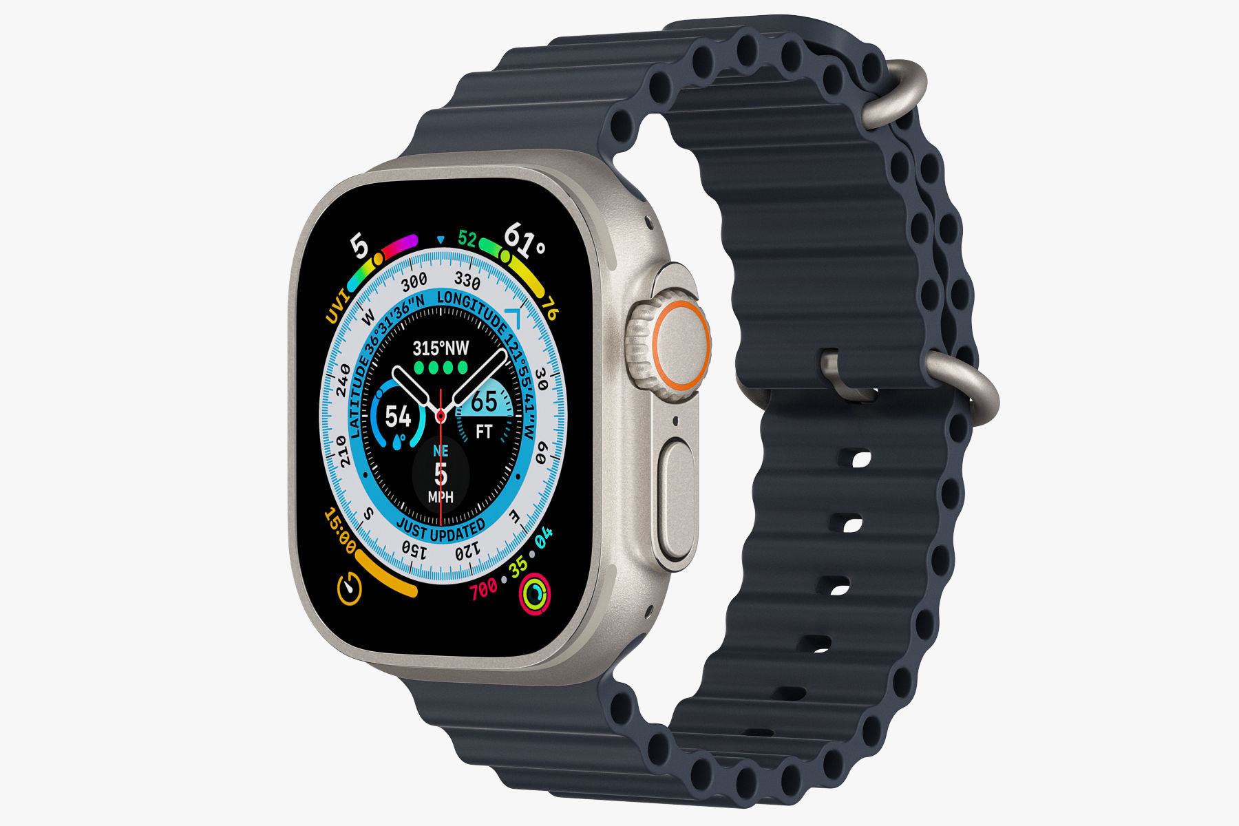 Apple Watch Ultra all colors 3D model_13