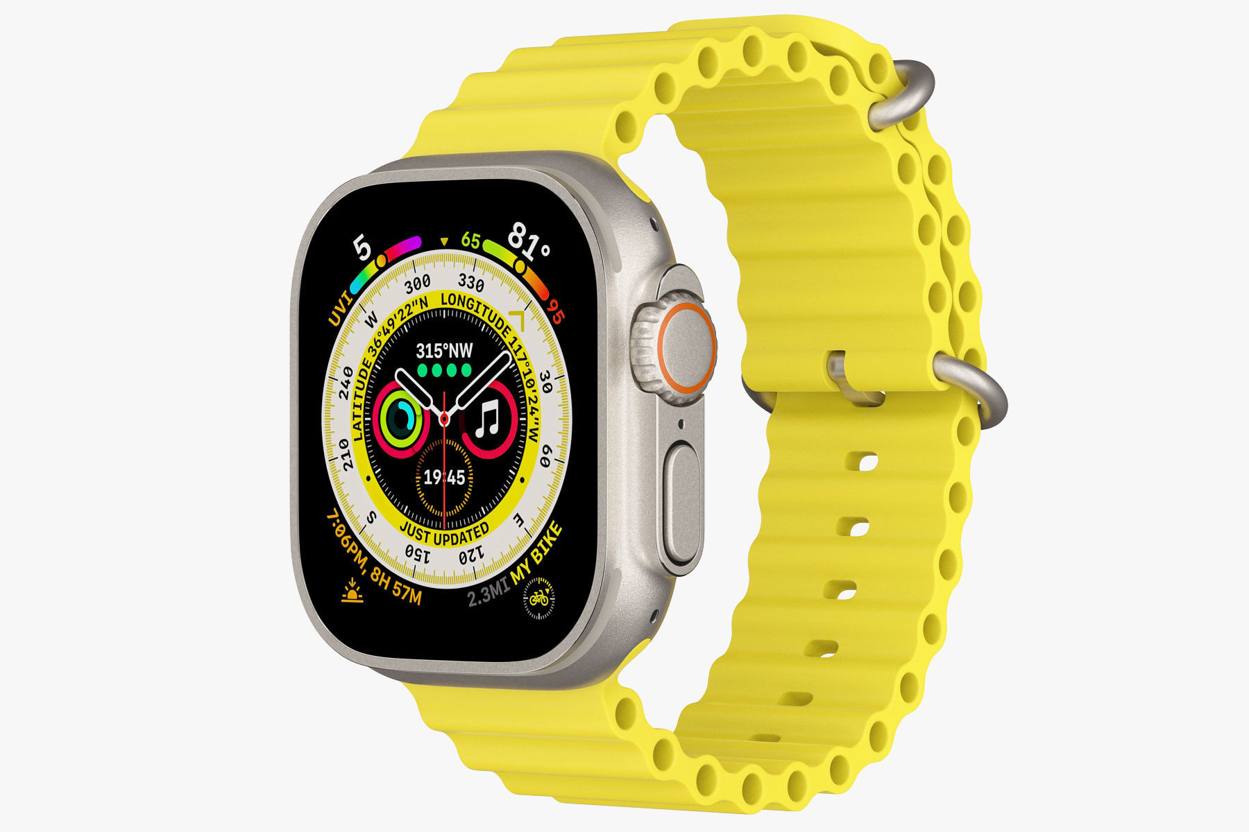 Apple Watch Ultra all colors 3D model_21