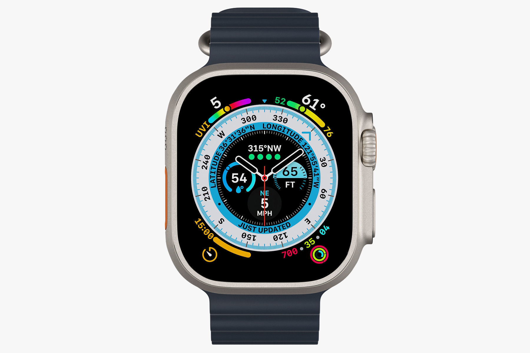 Apple Watch Ultra all colors 3D model_25
