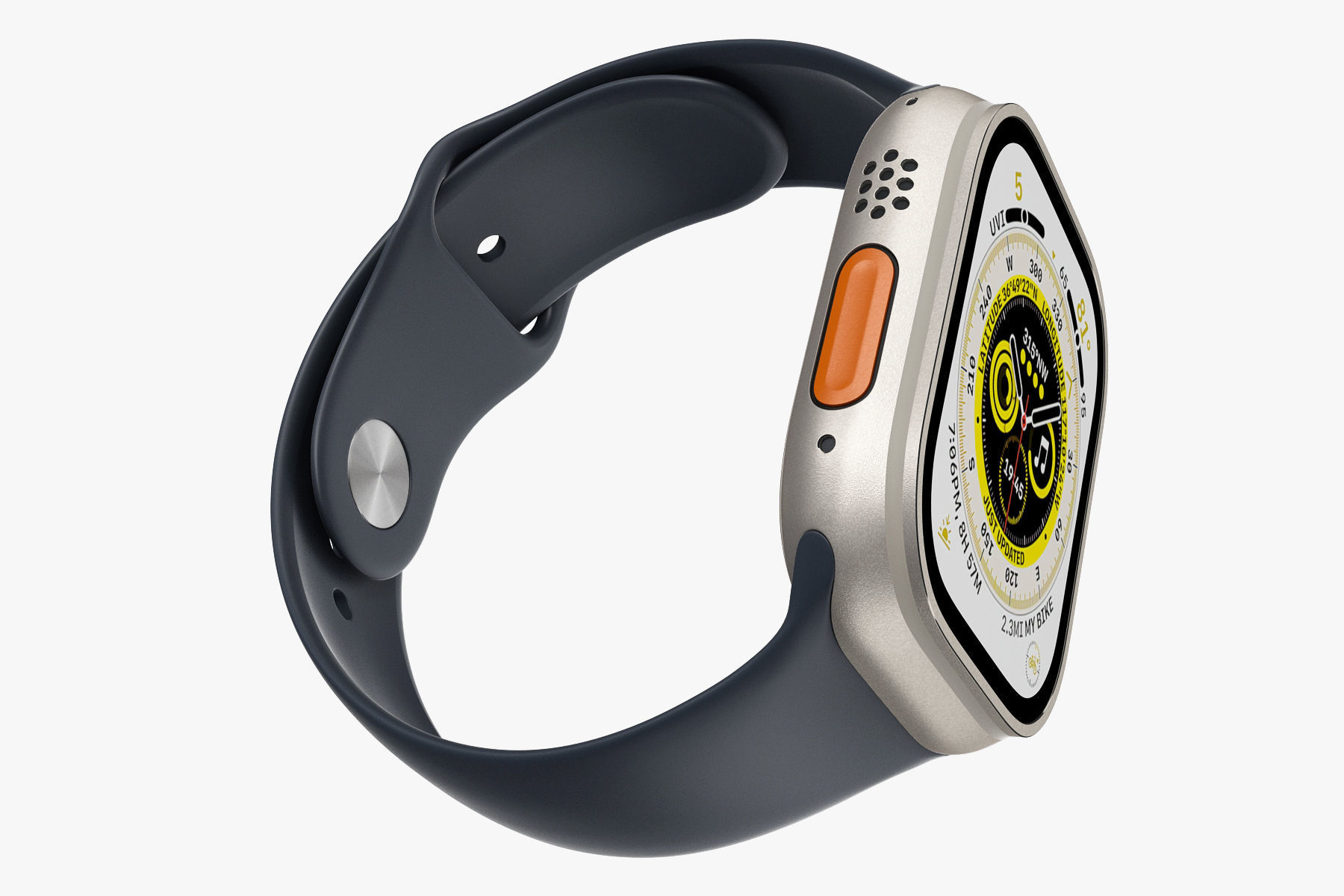 Apple Watch Ultra all colors 3D model_9