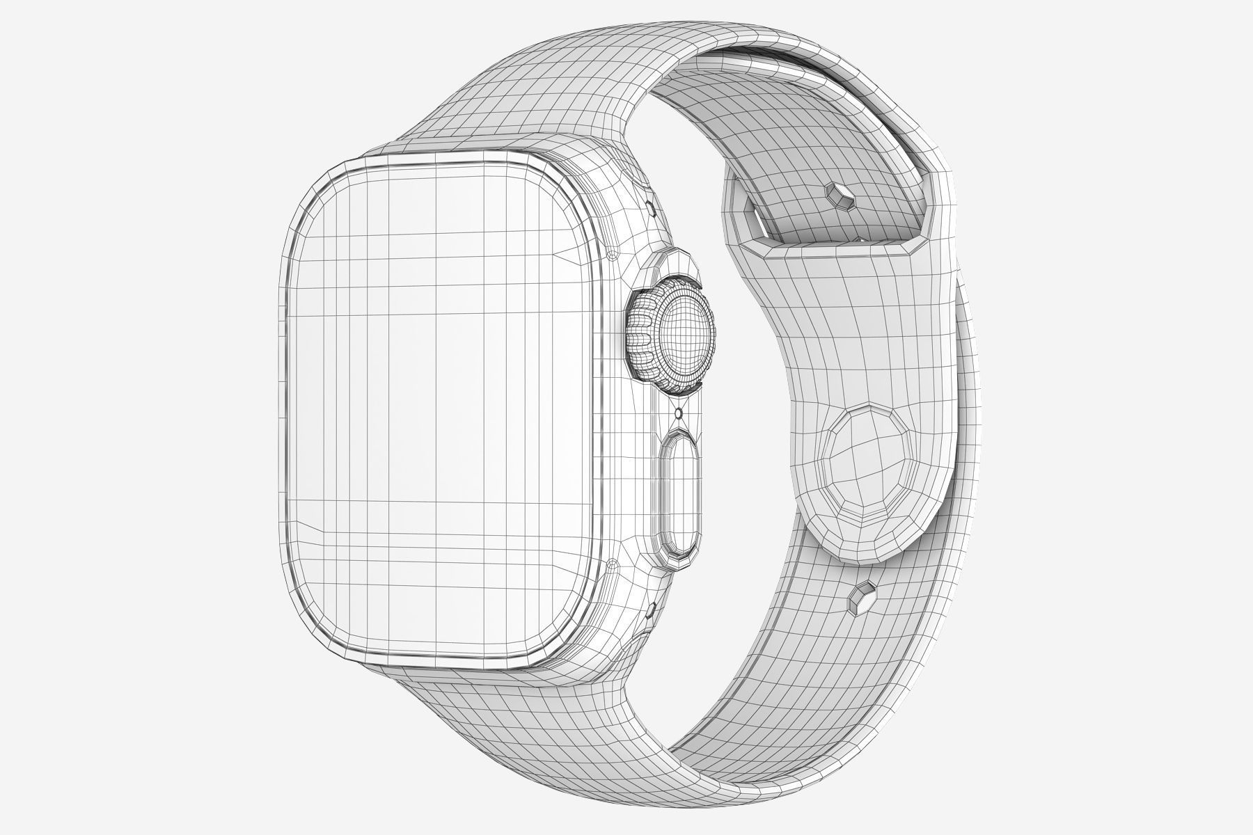 Apple Watch Ultra all colors 3D model_33