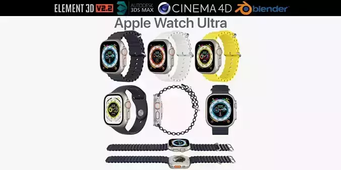 Apple Watch Ultra all colors