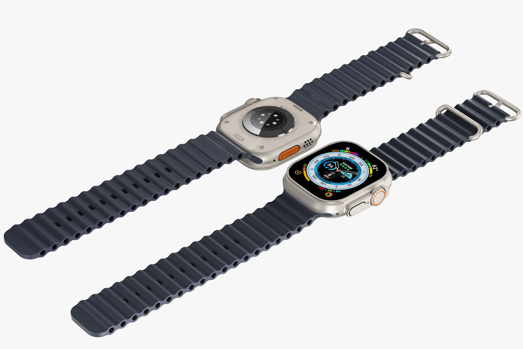 Apple Watch Ultra all colors 3D model_14