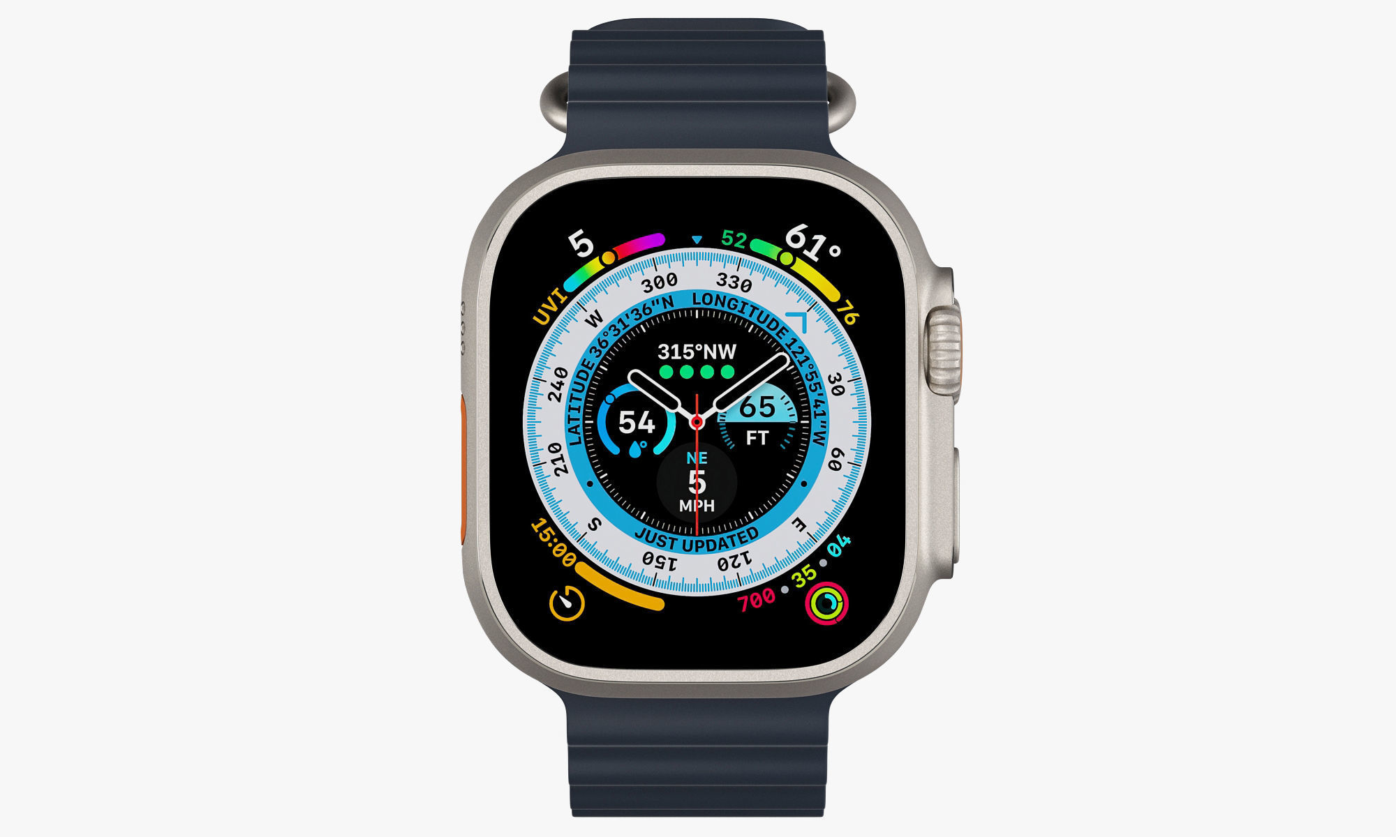 Apple Watch Ultra all colors 3D model_17