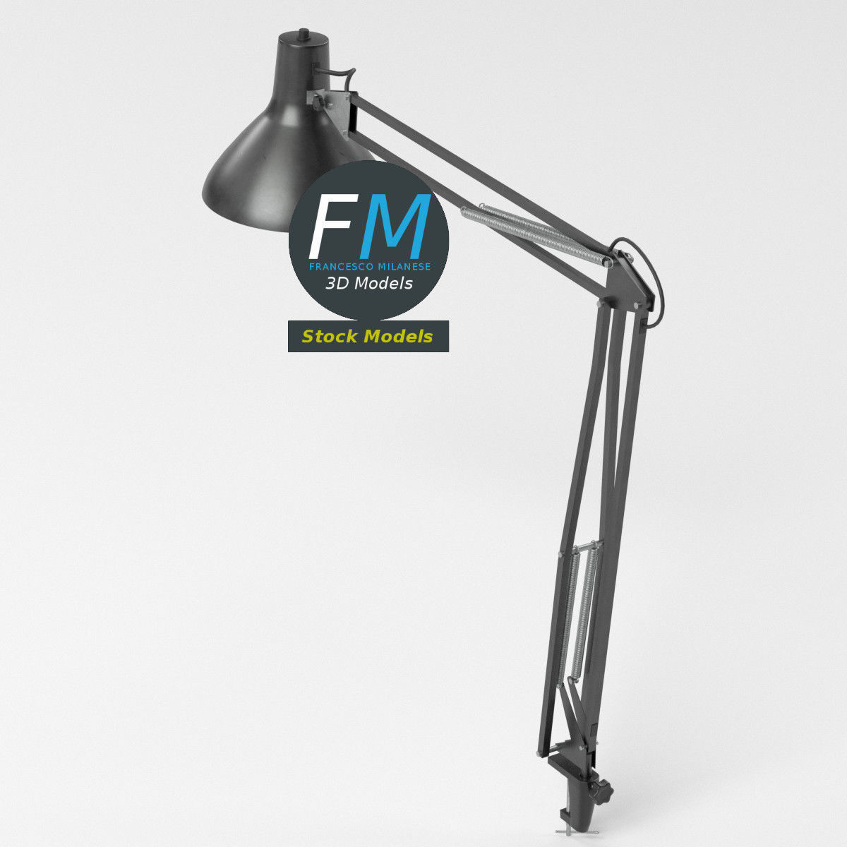 Desk lamp 5 3D model_5